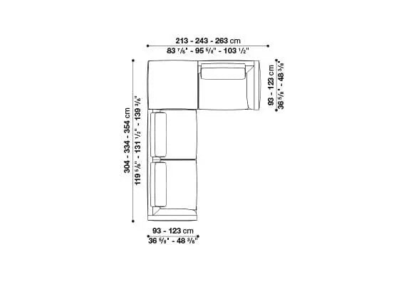 Richard Sofa | B&B Italia | JANGEORGe Interior Design