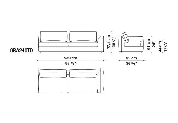 Richard Sofa | B&B Italia | JANGEORGe Interior Design