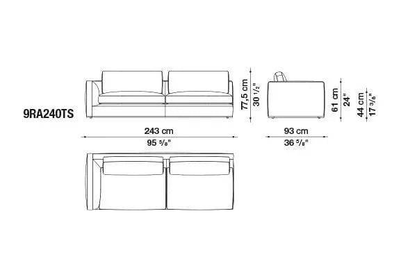 Richard Sofa | B&B Italia | JANGEORGe Interior Design
