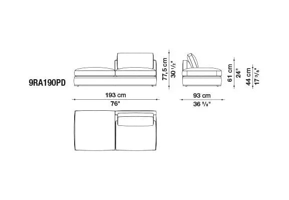 Richard Sofa | B&B Italia | JANGEORGe Interior Design