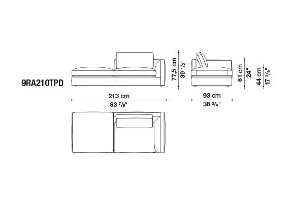 Richard Sofa | B&B Italia | JANGEORGe Interior Design