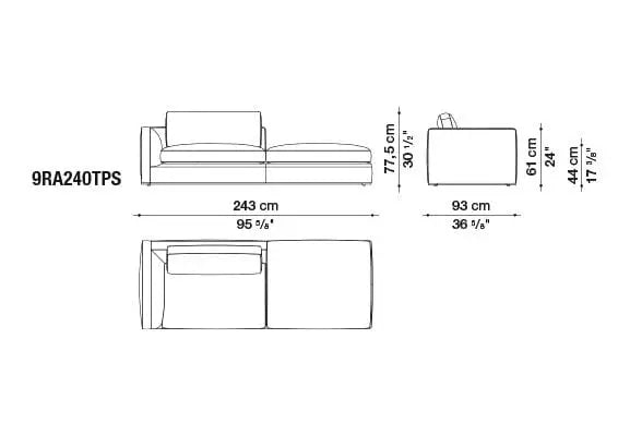 Richard Sofa | B&B Italia | JANGEORGe Interior Design