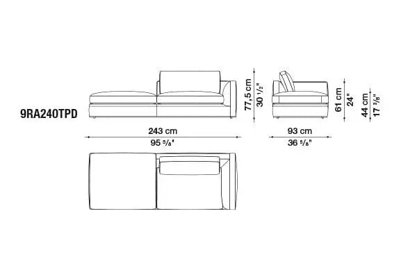 Richard Sofa | B&B Italia | JANGEORGe Interior Design