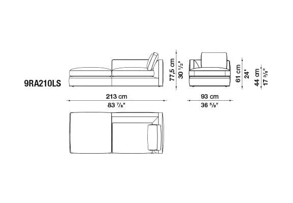 Richard Sofa | B&B Italia | JANGEORGe Interior Design