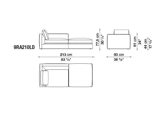 Richard Sofa | B&B Italia | JANGEORGe Interior Design
