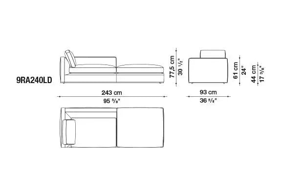 Richard Sofa | B&B Italia | JANGEORGe Interior Design