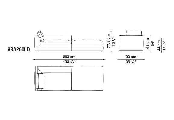 Richard Sofa | B&B Italia | JANGEORGe Interior Design