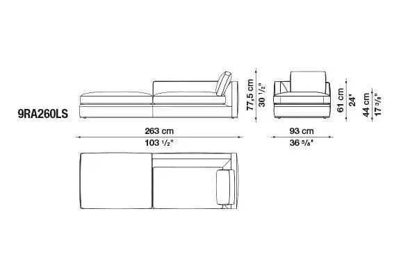 Richard Sofa | B&B Italia | JANGEORGe Interior Design