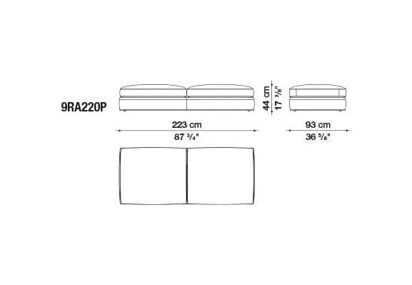 Richard Sofa | B&B Italia | JANGEORGe Interior Design