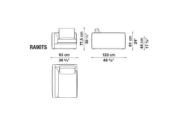 Richard Sofa | B&B Italia | JANGEORGe Interior Design