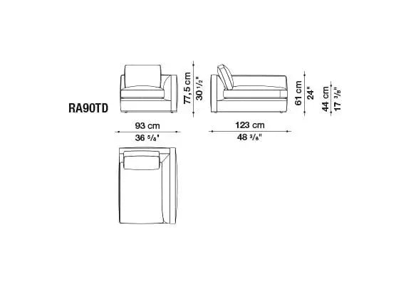 Richard Sofa | B&B Italia | JANGEORGe Interior Design