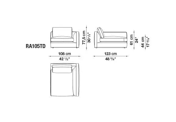 Richard Sofa | B&B Italia | JANGEORGe Interior Design