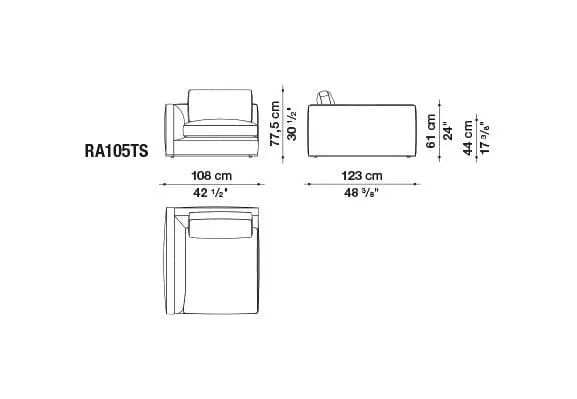 Richard Sofa | B&B Italia | JANGEORGe Interior Design