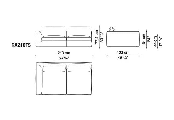 Richard Sofa | B&B Italia | JANGEORGe Interior Design