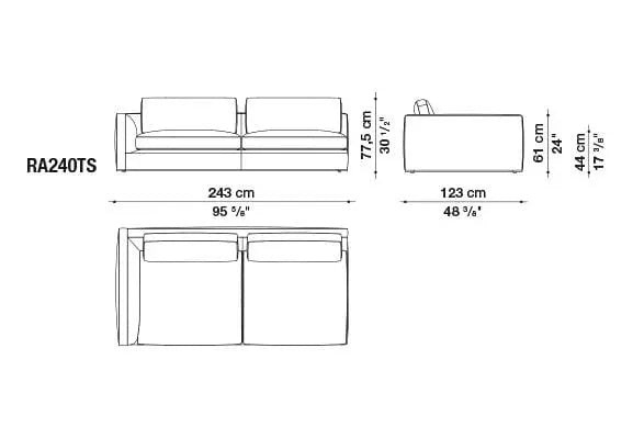 Richard Sofa | B&B Italia | JANGEORGe Interior Design