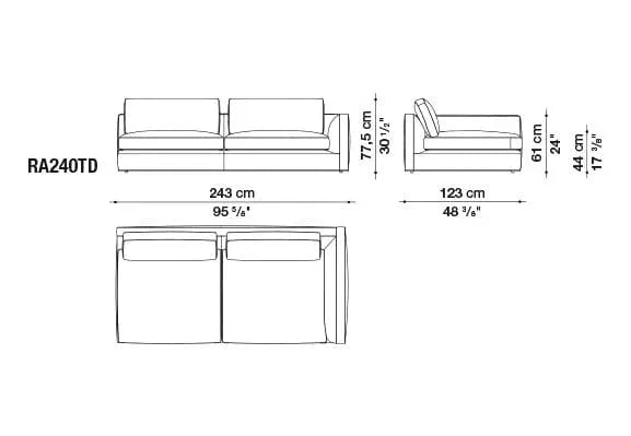 Richard Sofa | B&B Italia | JANGEORGe Interior Design