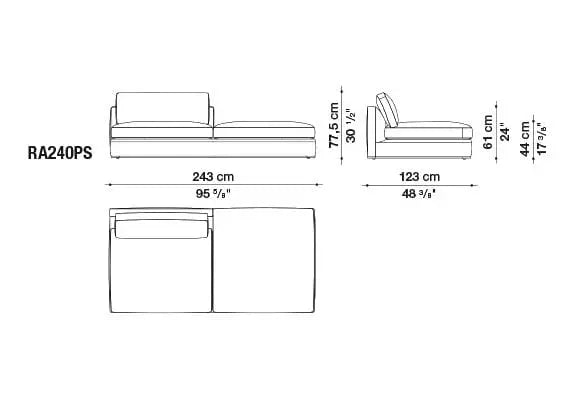 Richard Sofa | B&B Italia | JANGEORGe Interior Design