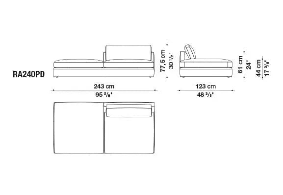 Richard Sofa | B&B Italia | JANGEORGe Interior Design