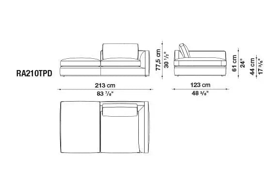 Richard Sofa | B&B Italia | JANGEORGe Interior Design