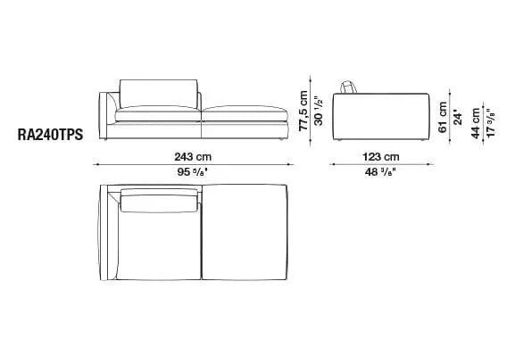 Richard Sofa | B&B Italia | JANGEORGe Interior Design