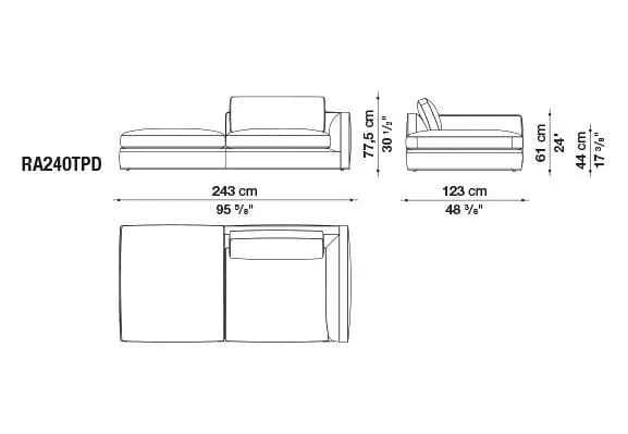 Richard Sofa | B&B Italia | JANGEORGe Interior Design