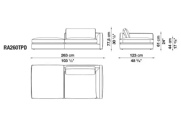 Richard Sofa | B&B Italia | JANGEORGe Interior Design