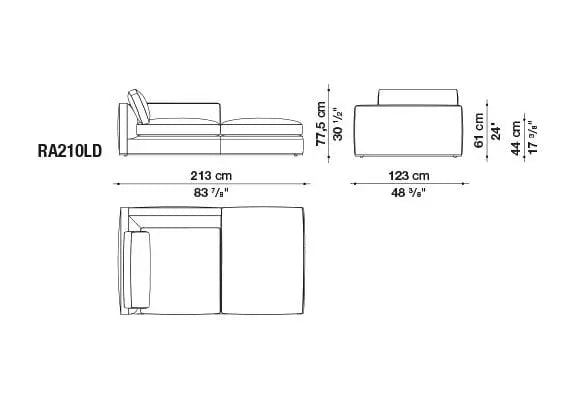 Richard Sofa | B&B Italia | JANGEORGe Interior Design