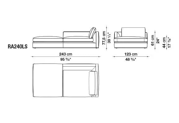 Richard Sofa | B&B Italia | JANGEORGe Interior Design