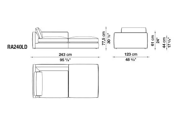 Richard Sofa | B&B Italia | JANGEORGe Interior Design