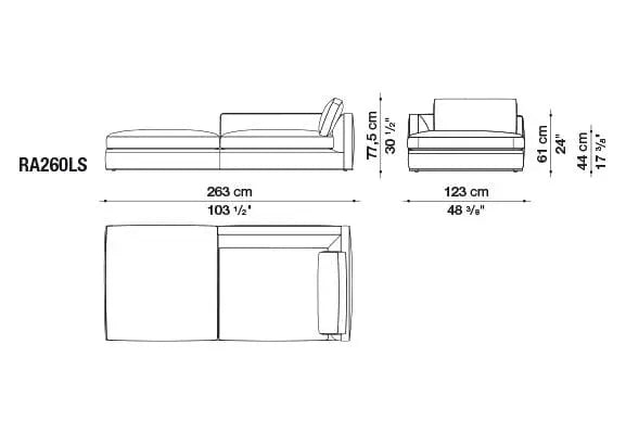 Richard Sofa | B&B Italia | JANGEORGe Interior Design