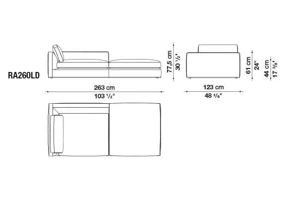 Richard Sofa | B&B Italia | JANGEORGe Interior Design
