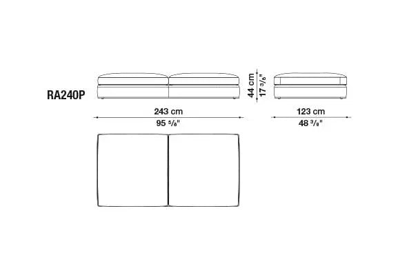 Richard Sofa | B&B Italia | JANGEORGe Interior Design