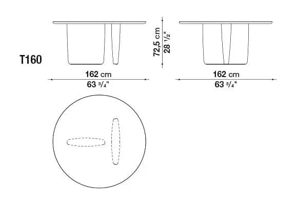 Tobi-Ishi Table | B&B Italia | JANGEORGe Interior Design
