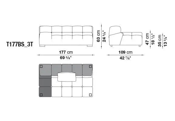 Tufty-Time '15 Sofa | B&B Italia | JANGEORGe Interior Design