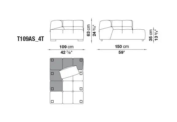 Tufty-Time '15 Sofa | B&B Italia | JANGEORGe Interior Design