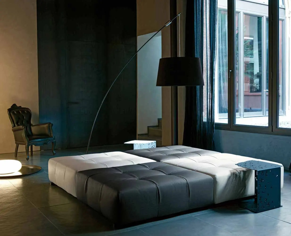 Tufty-Time Leather Sofa | B&B Italia | JANGEORGe Interior Design