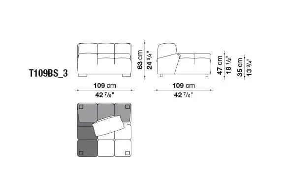 Tufty-Time Sofa | B&B Italia | JANGEORGe Interior Design