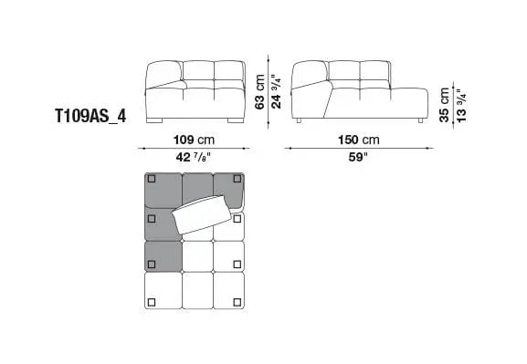 Tufty-Time Sofa | B&B Italia | JANGEORGe Interior Design