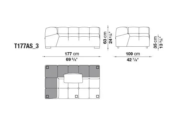 Tufty-Time Sofa | B&B Italia | JANGEORGe Interior Design
