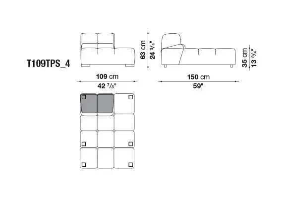 Tufty-Time Sofa | B&B Italia | JANGEORGe Interior Design