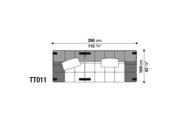 Tufty-Time Sofa | B&B Italia | JANGEORGe Interior Design