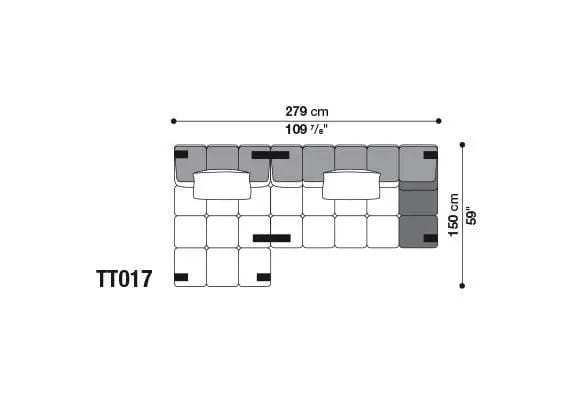 Tufty-Time Sofa | B&B Italia | JANGEORGe Interior Design