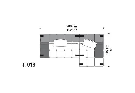 Tufty-Time Sofa | B&B Italia | JANGEORGe Interior Design