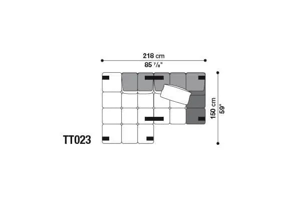 Tufty-Time Sofa | B&B Italia | JANGEORGe Interior Design