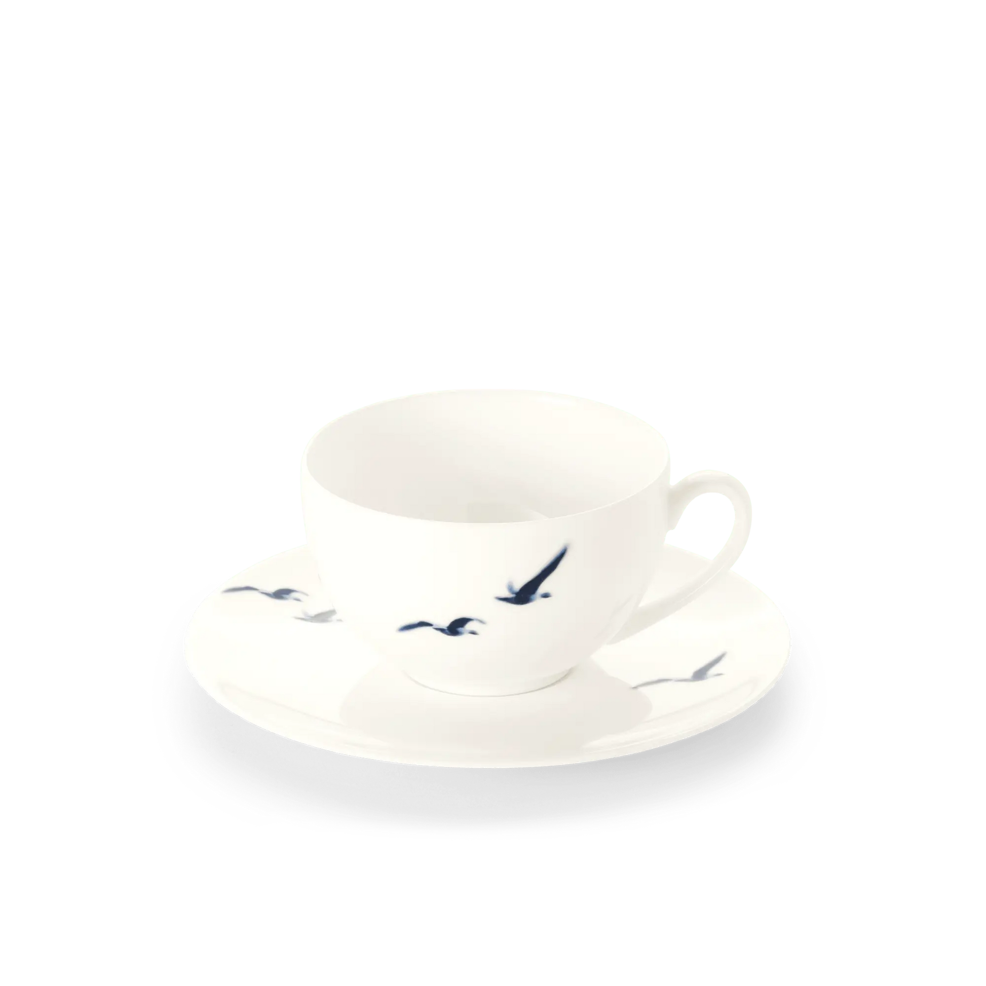 Blue Birds - Set - Saucer & Coffee Cup 0.25L | Dibbern | JANGEORGe Interior Design
