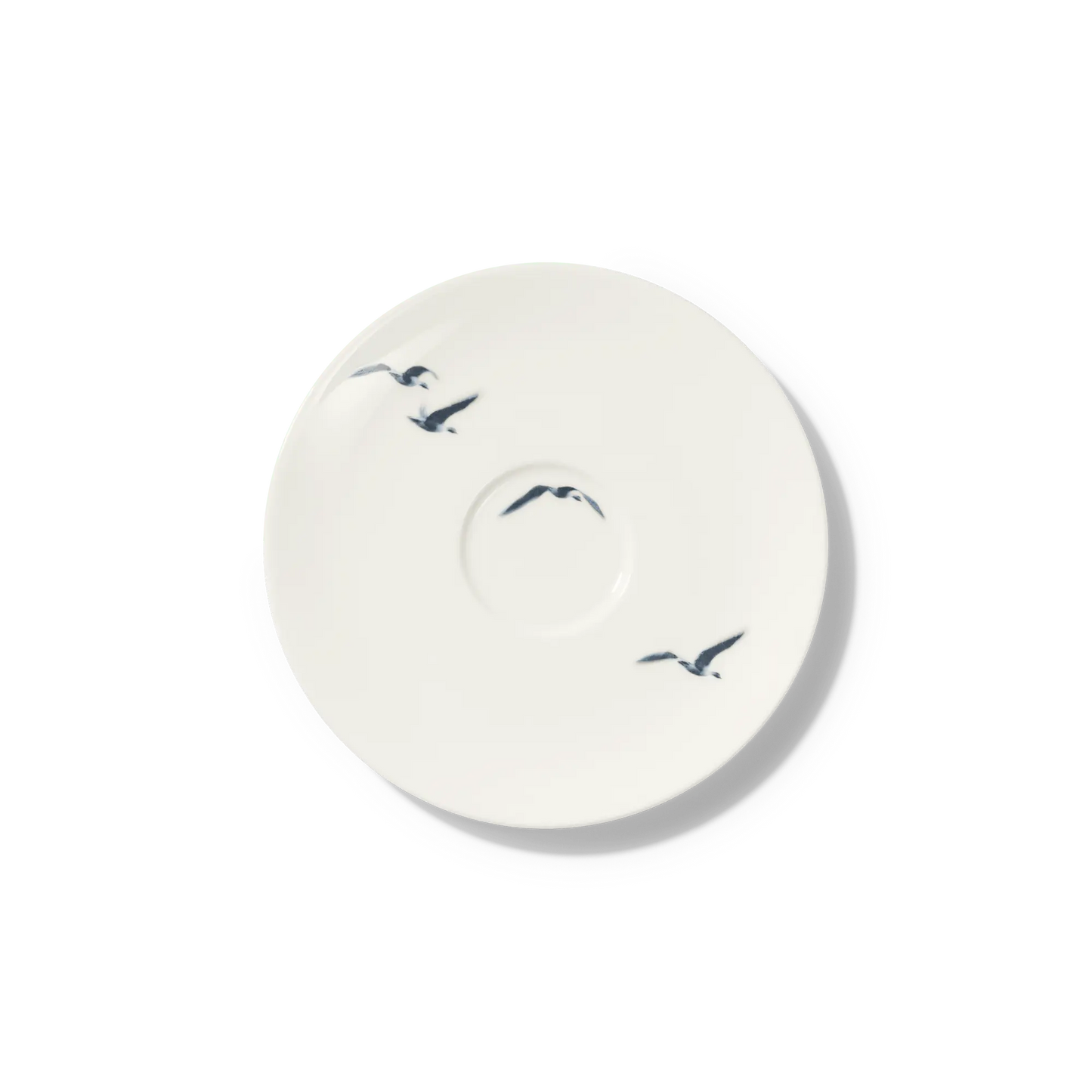 Blue Birds - Coffee Saucer 6.3in | 16cm (Ø) | Dibbern | JANGEORGe Interior Design