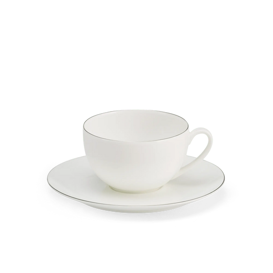 Platin Line - Coffee Saucer 6.3in | 16cm (Ø) | Dibbern | JANGEORGe Interior Design