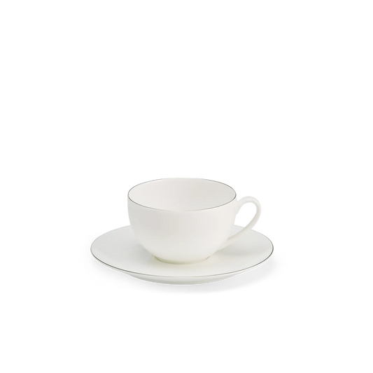 Platin Line - Espresso Saucer 4.4in | 11.3cm (Ø) | Dibbern | JANGEORGe Interior Design