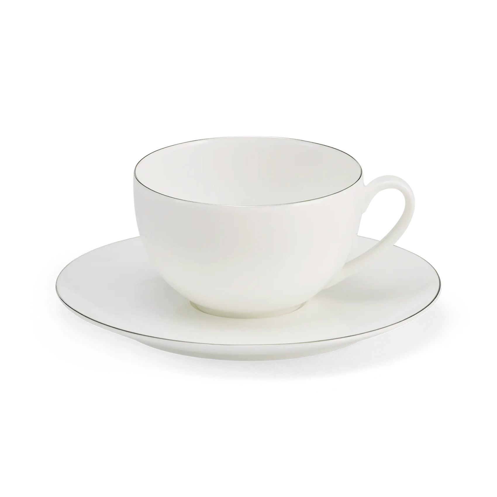 Platin Line - Grand Saucer 7.4in | 18.8cm Ø | Dibbern | JANGEORGe Interior Design