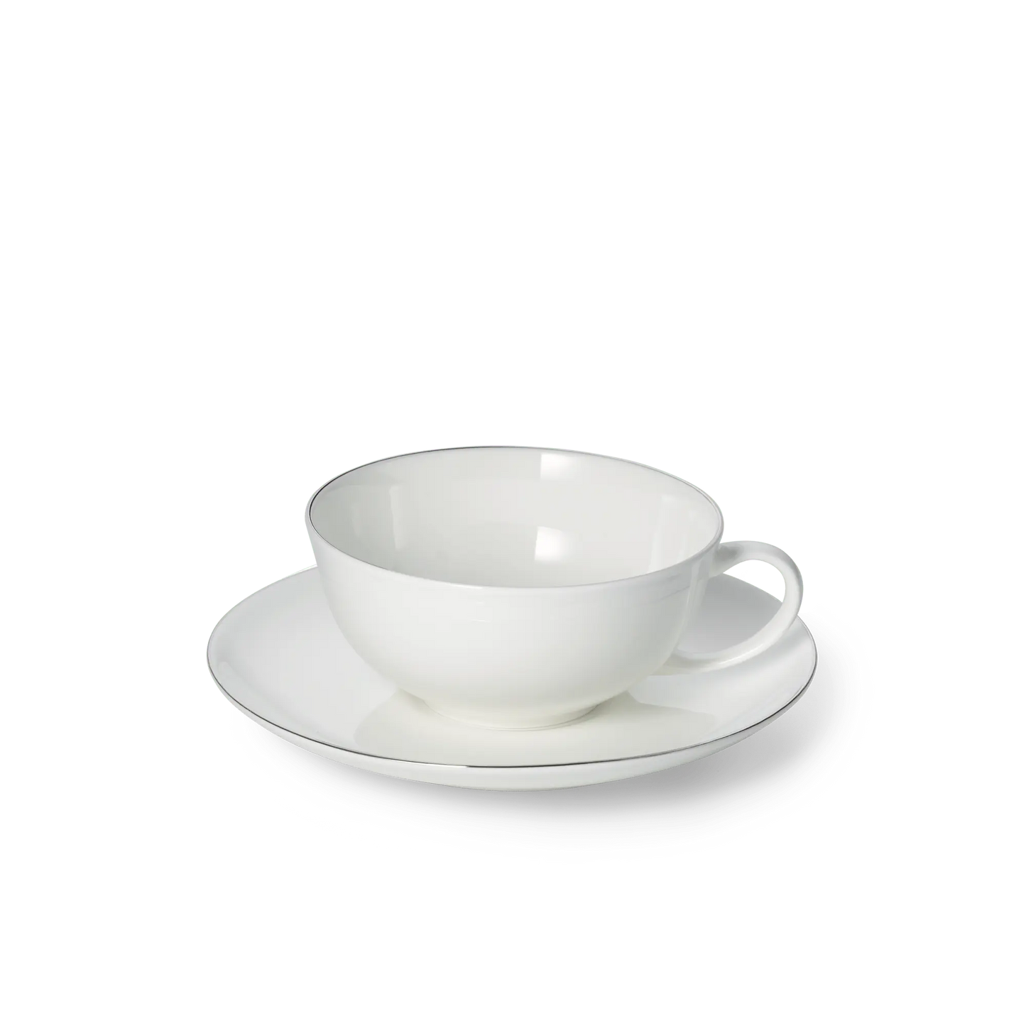 Platin Line - Set - Tea Cup 6.8 fl oz | 0.2L & Saucer | Dibbern | JANGEORGe Interior Design